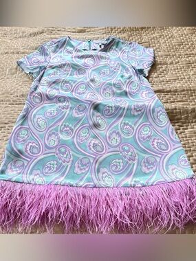 LIKELY Jade Lavender Multi Printed Marullo Dress Size 6